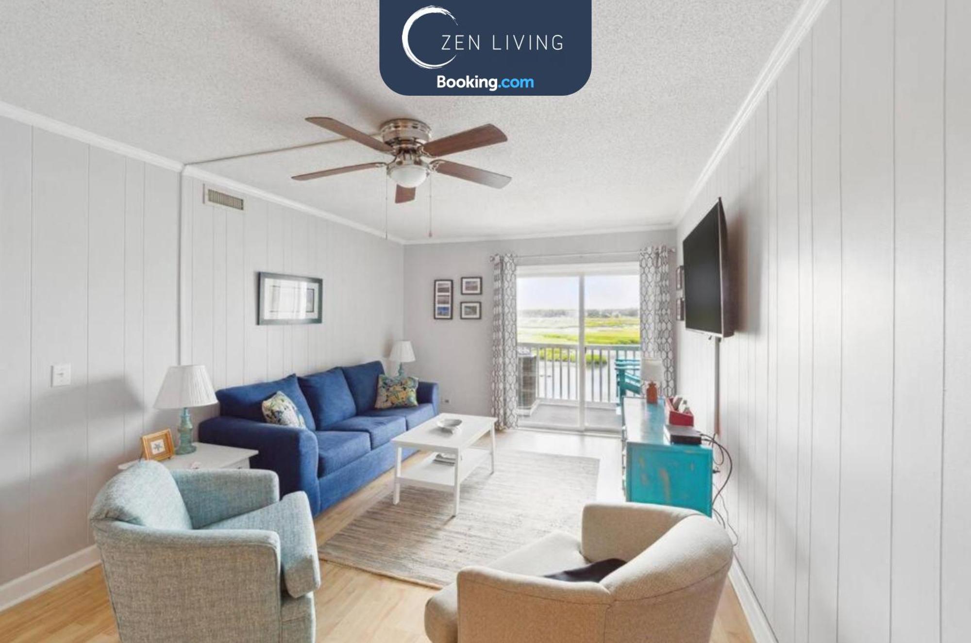 Right Across Beach Pool View Private Balcony By Zen Living Short Term Rental Myrtle Beach Zewnętrze zdjęcie